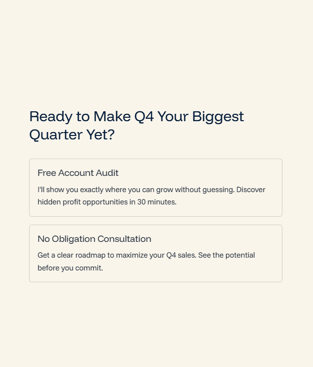 Make this your biggest quarter yet