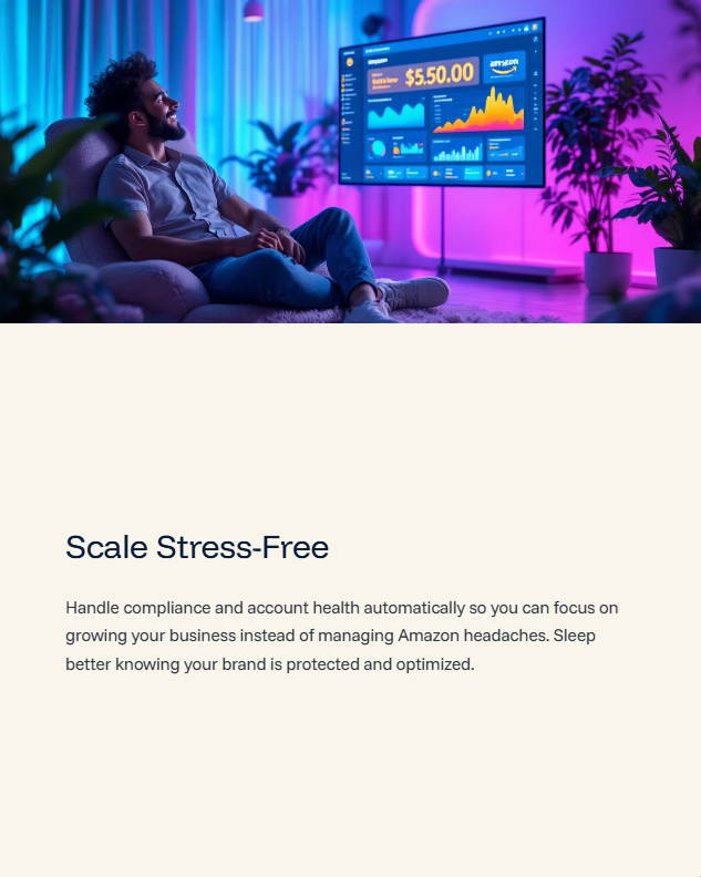 Stress-free Amazon growth and account health